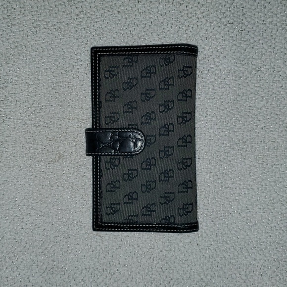 Dooney & Bourke Handbags - Dooney & Bourke Monogram Long Wallet and Checkbook Holder